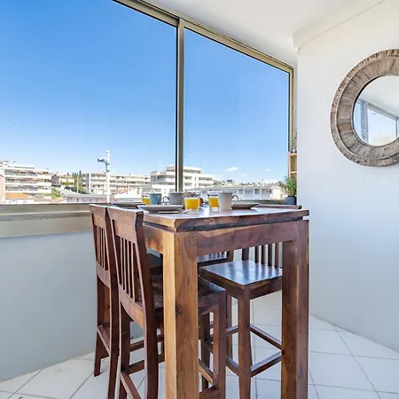 Appartement A 100M De La Plage, Climatise Cagnes-sur-Mer Buitenkant foto