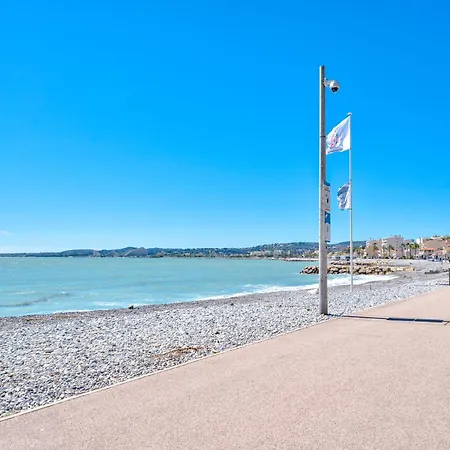 Appartement A 100M De La Plage, Climatise Cagnes-sur-Mer Buitenkant foto