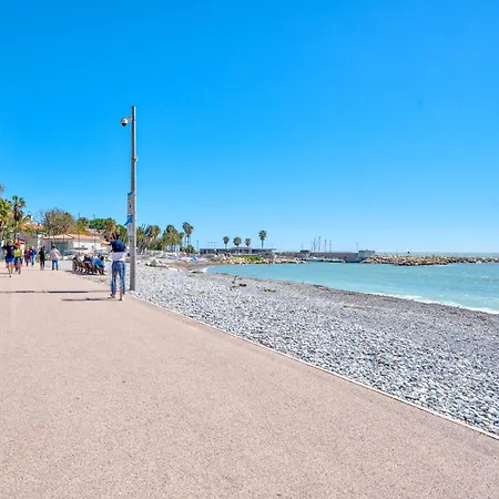 Appartement A 100M De La Plage, Climatise Cagnes-sur-Mer Buitenkant foto